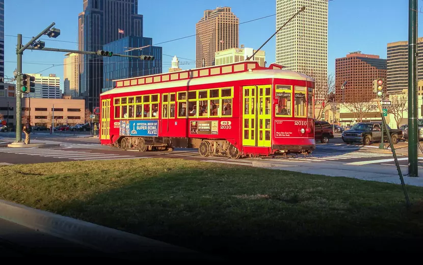 New Orleans Loyola Streetcar Line